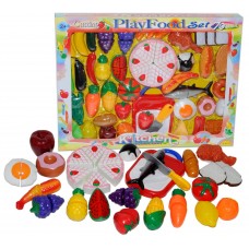 CUTTING PLAYFOOD SET 70 PCS