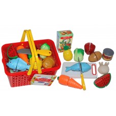 CUTTING PLAYFOOD SET 28 PCS