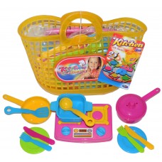 KITCHEN SET WITH BASKET 25 PCS