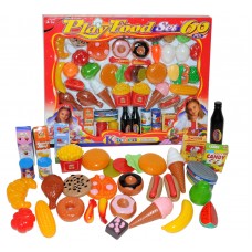 PLAYFOOD SET 60 PCS