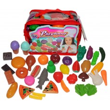 COOKING PLAYFOOD SET 60 PCS