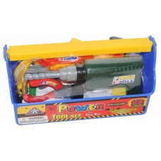 POWER TOOL SET WITH TOOL BOX 22 PCS