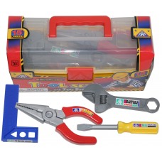 TOOL SET WITH CARRY TOOL BOX 15 PCS