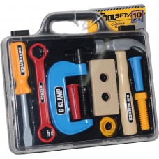 TOOL SET WITH CARRY CASE 10 PCS