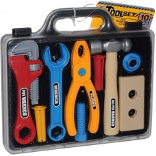 TOOL SET WITH CARRY CASE 10 PCS