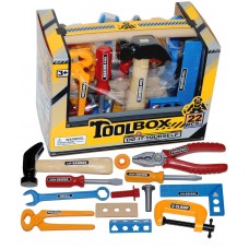 TOOL SET WITH TOOL BOX 22 PCS