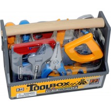 TOOL SET WITH TOOL BOX 22 PCS