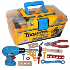 TOOL BOX WITH POWER TOOL SET 28 PCS