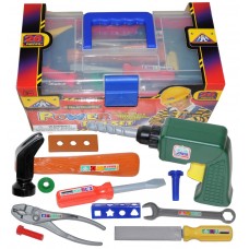 POWER TOOL SET WITH CARRY TOOL BOX 26 PCS