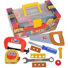 TOOL SET WITH CARRY TOOL BOX 23 PCS