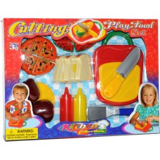 CUTTING PLAY FOOD SET 17 PCS