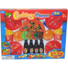 COOKING PLAY SET 36 PCS