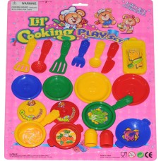 COOKING PLAY SET 19 PCS