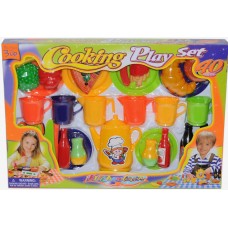 COOKING PLAY SET 40 PCS