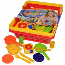 COOKING PLAY SET 21 PCS