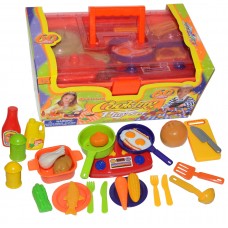 DELUXE COOKING PLAY SET 60 PCS