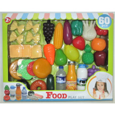 FOOD PLAY SET (60 PCS) 