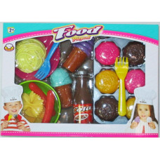 FOOD PLAYSET (26 PCS)