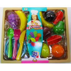 FRUITS PLAYSET (23 PCS)